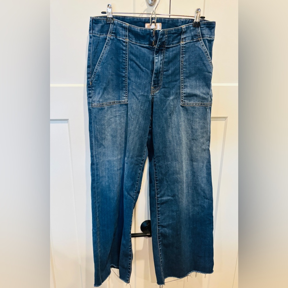 Kut From The Kloth Meg Wide Leg High Rise Jeans Size 10